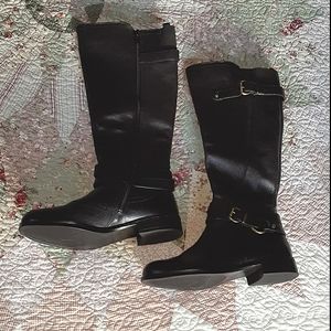 Naturalizer Womens June Tall Leather Boots NEW